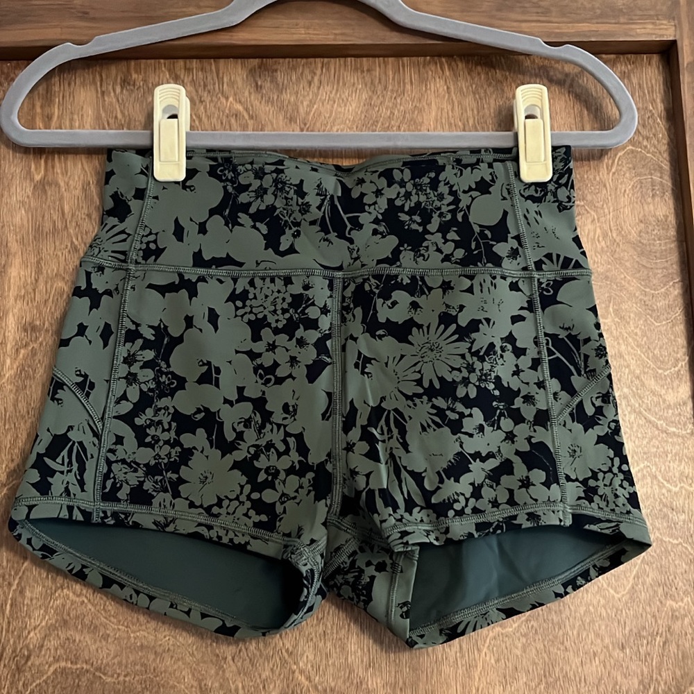 Lululemon high rise shorts